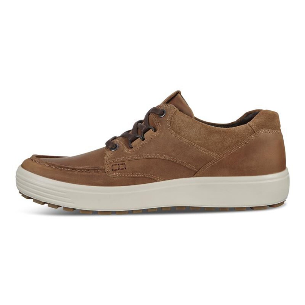 ECCO Mens Sneakers Brown - Soft 7 Tred - LOI-814730